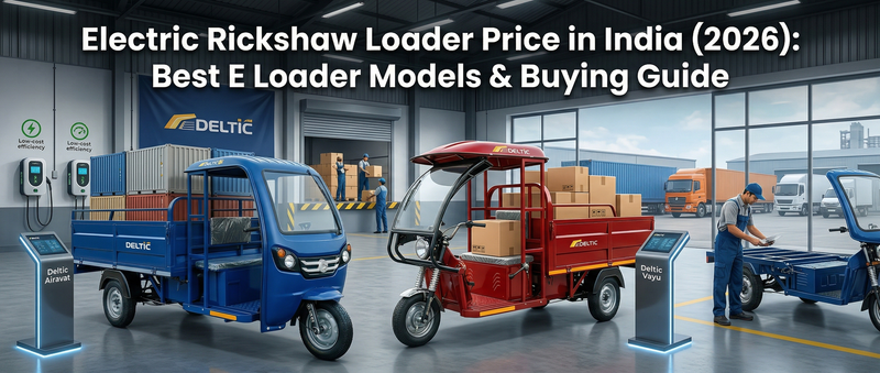 E Rickshaw Loader Price in India (2026): Best E Loader Models & Buying Guide