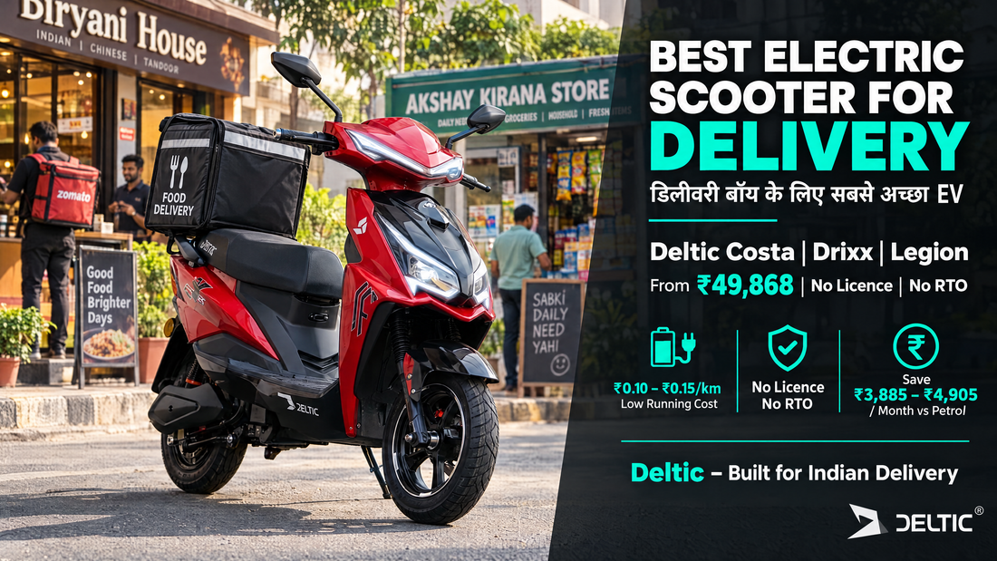 Best Electric Scooter for Delivery in India 2026: Zomato, Swiggy, Blinkit and Gig Workers