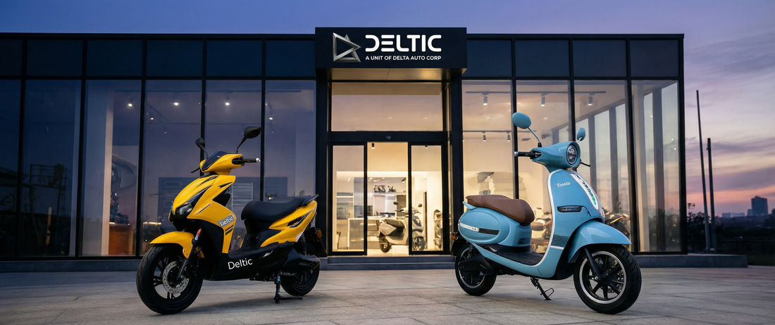deltic electric two wheeler scooters dealership