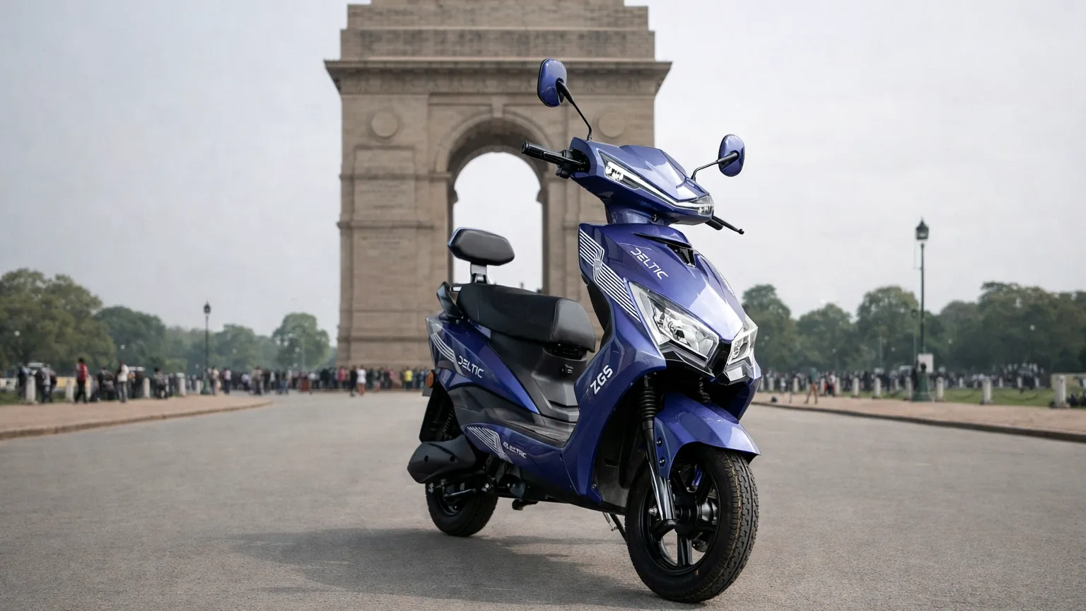 Deltic ZGS | Premium Electric Scooter with 2000W Motor & 72V